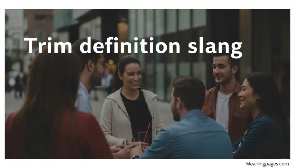 Trim definition slang