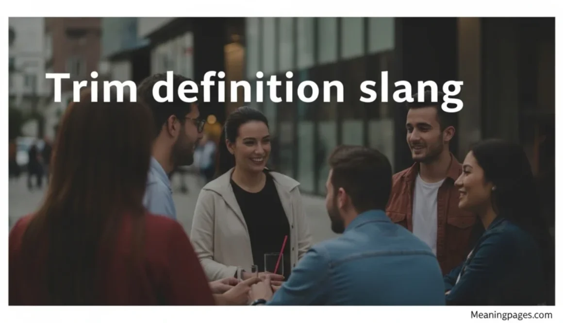 Trim definition slang