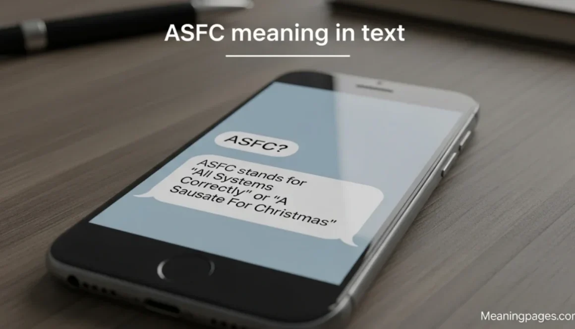 ASFC meaning in text