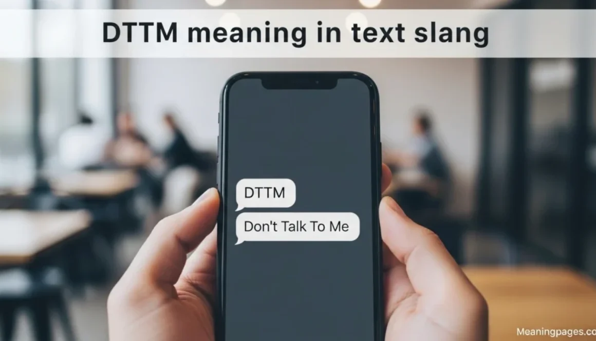 DTTM meaning in text slang