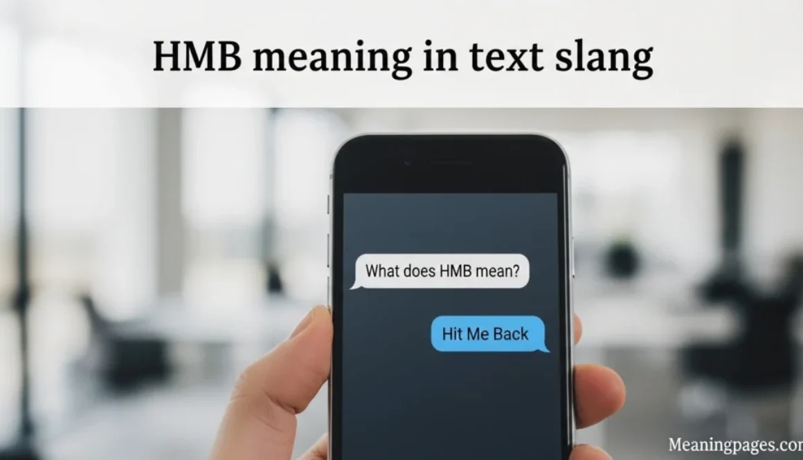 HMB meaning in text slang