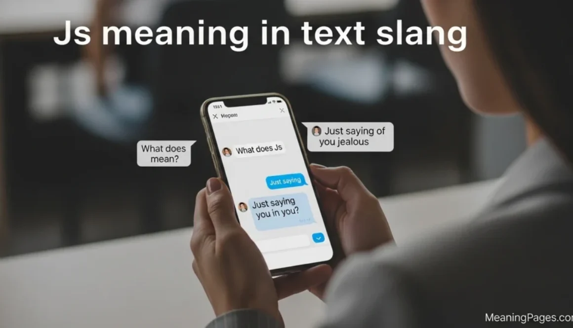 Js meaning in text slang