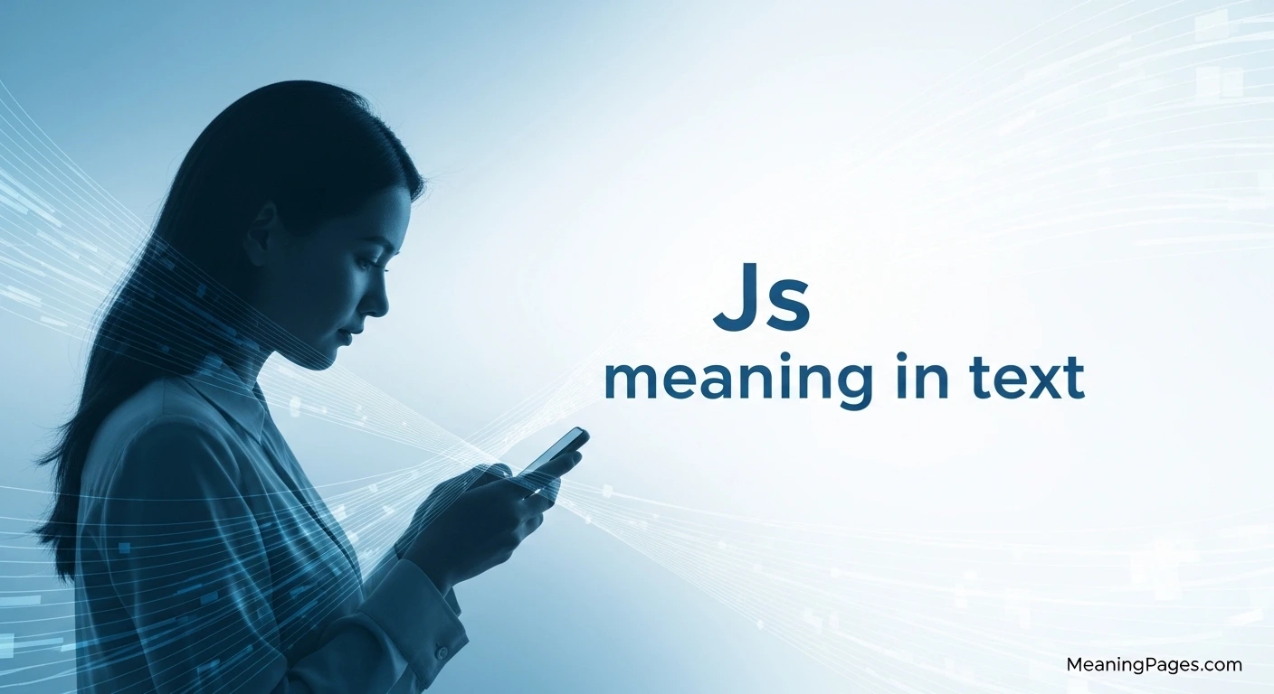 Js meaning in text