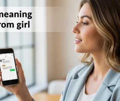 MW meaning text from girl