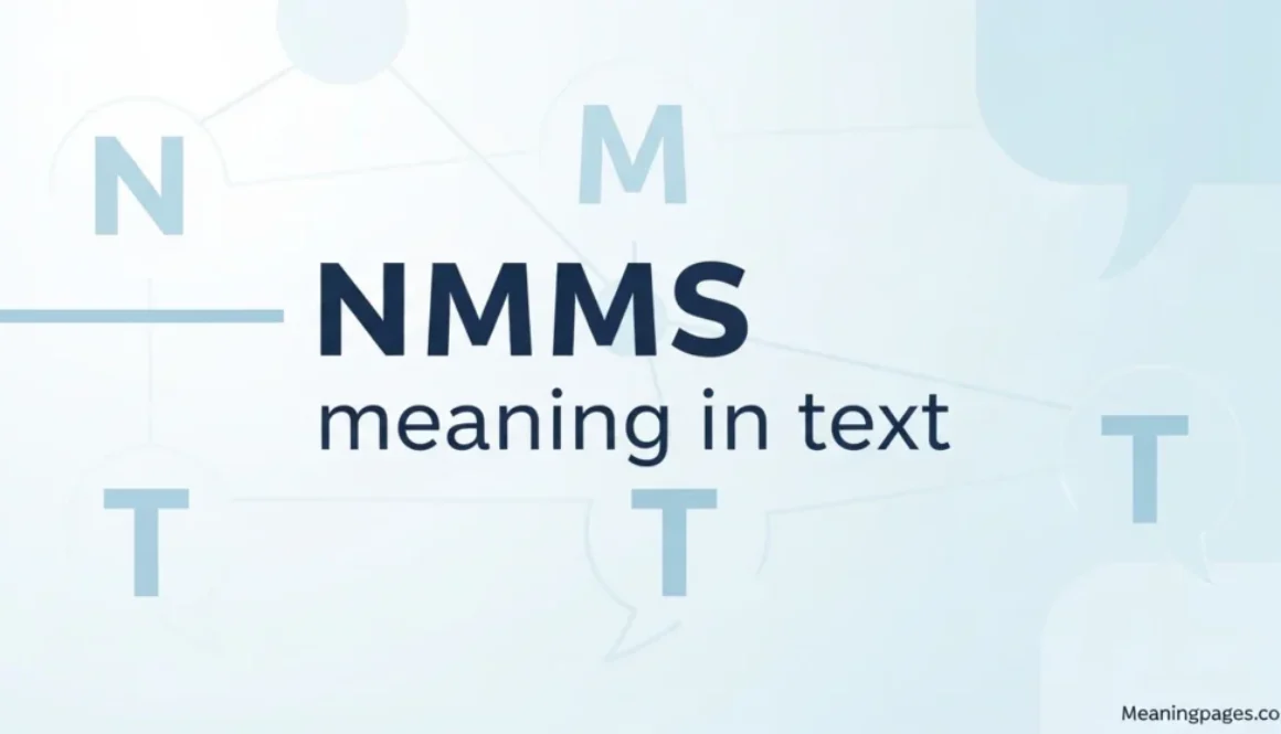 NMMS meaning in text