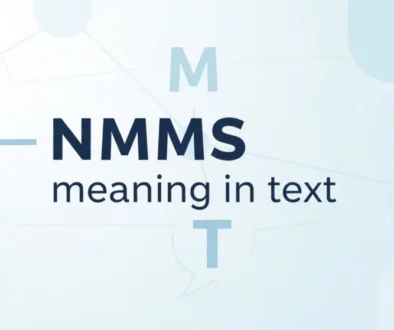NMMS meaning in text