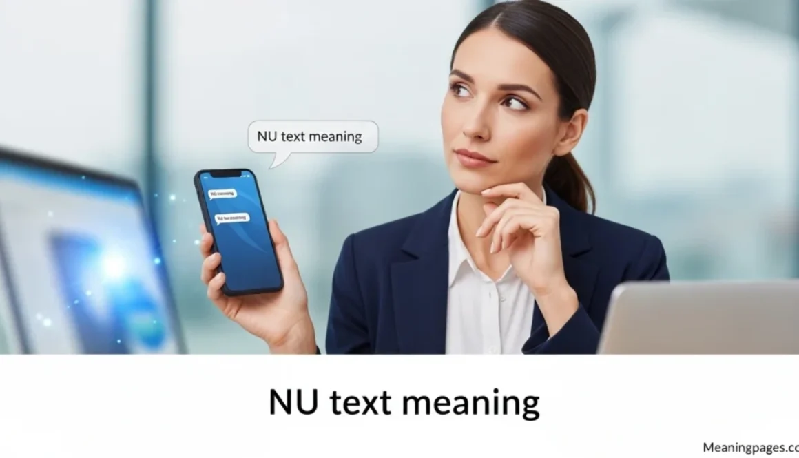 NU text meaning