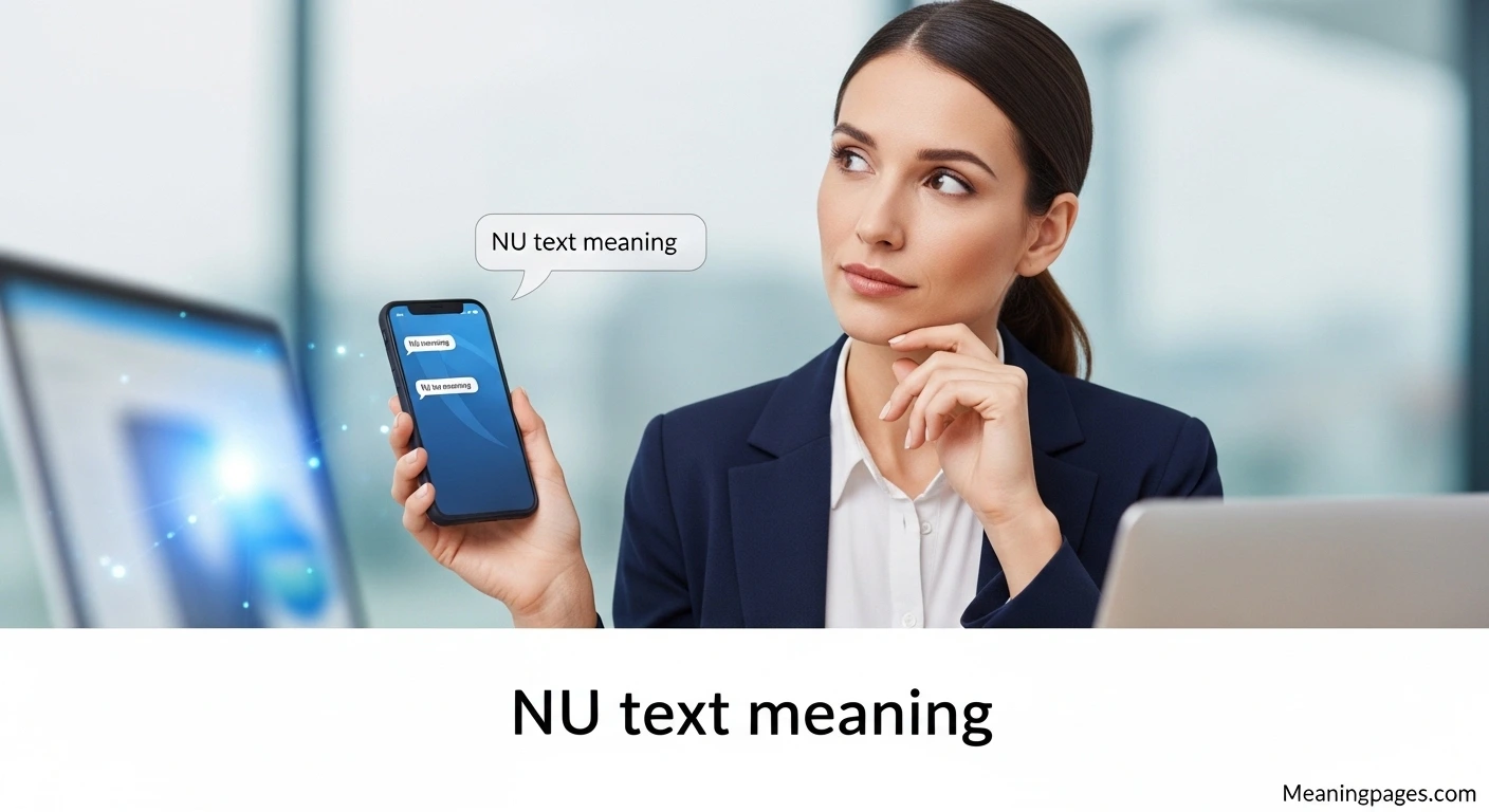 NU text meaning