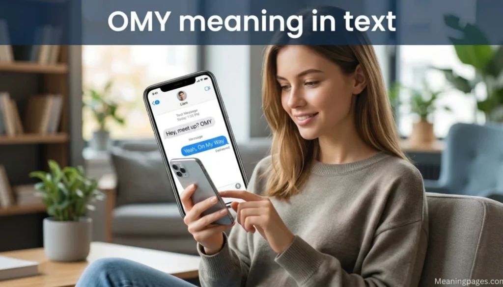 OMY meaning in text