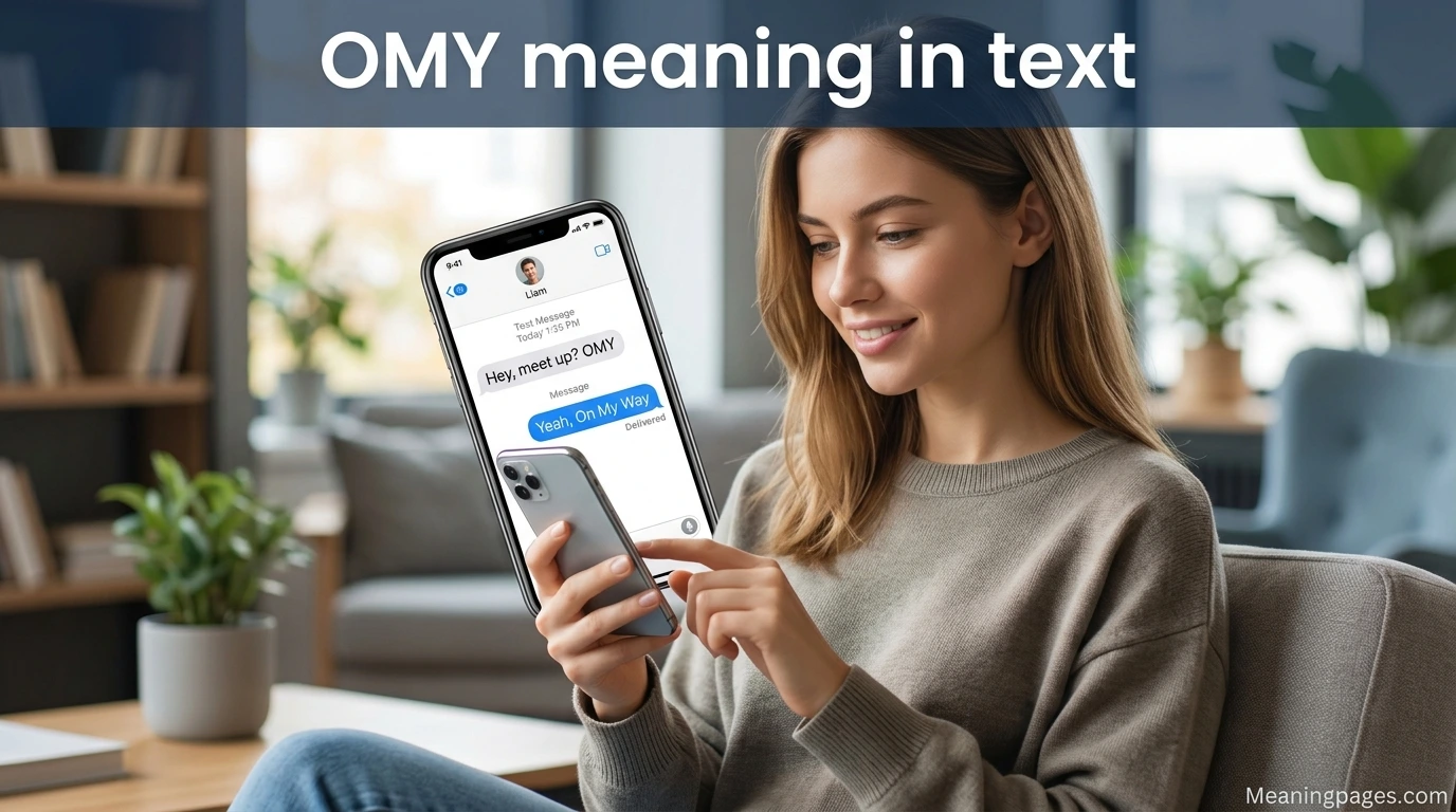 OMY meaning in text