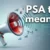 PSA text meaning