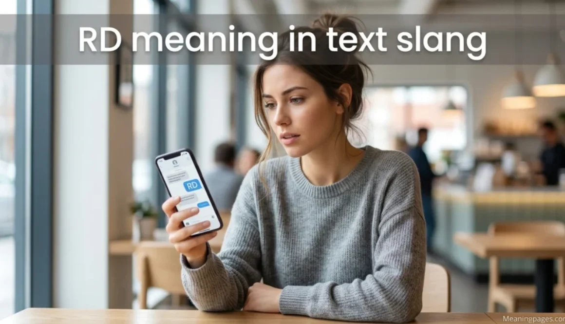 RD meaning in text slang