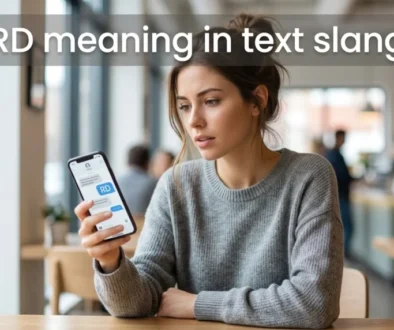 RD meaning in text slang